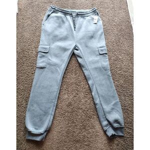 ZOO YORK Sweat Pants Mens Sz XL  Gray Joggers Workout Gym Athleisure Travel Nwt